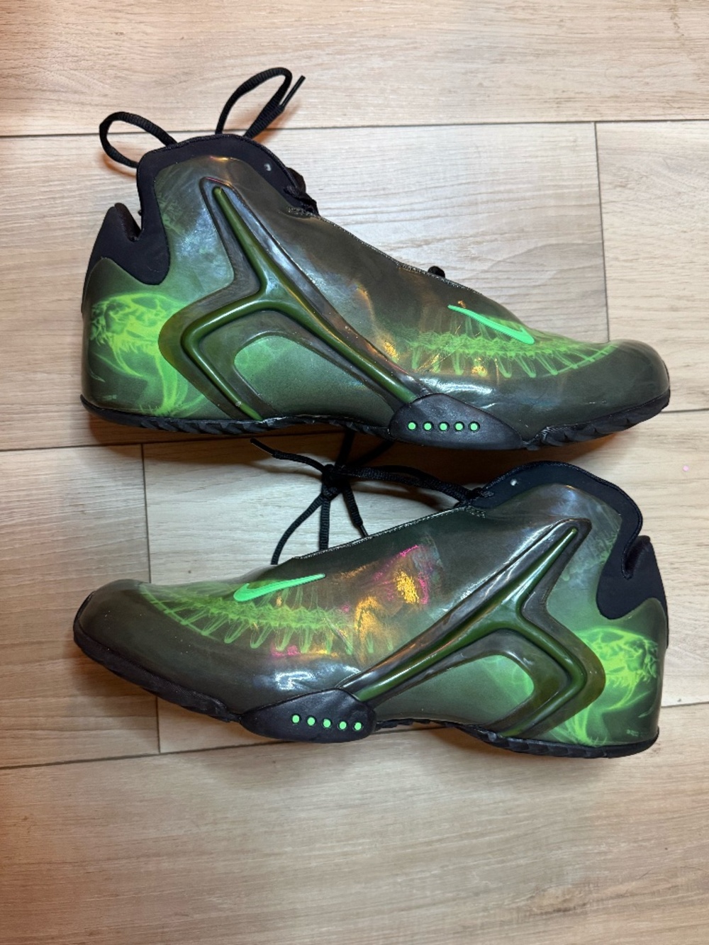Nike Zoom Hyperflight Premium Poison Green Basketball Shoes Men’s Size 12
